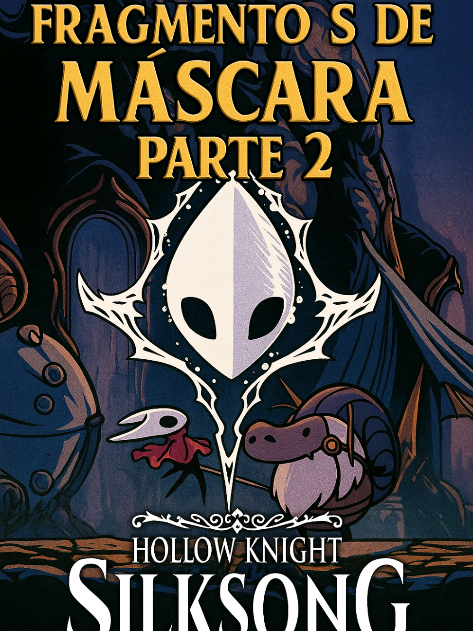 🎭 fragmentos de máscara parte 2! te muestro como conseguir la segunda! 🔗 suscribete a mi canal de Youtube! #silksong #hollowknight #hollowknightsilksong #GamerEnTikTok #trendingvideo 