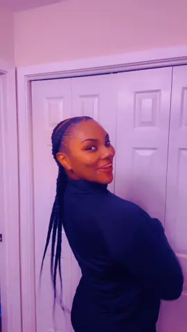 Trying a new style 🩷 #cornrows #hairstyle 