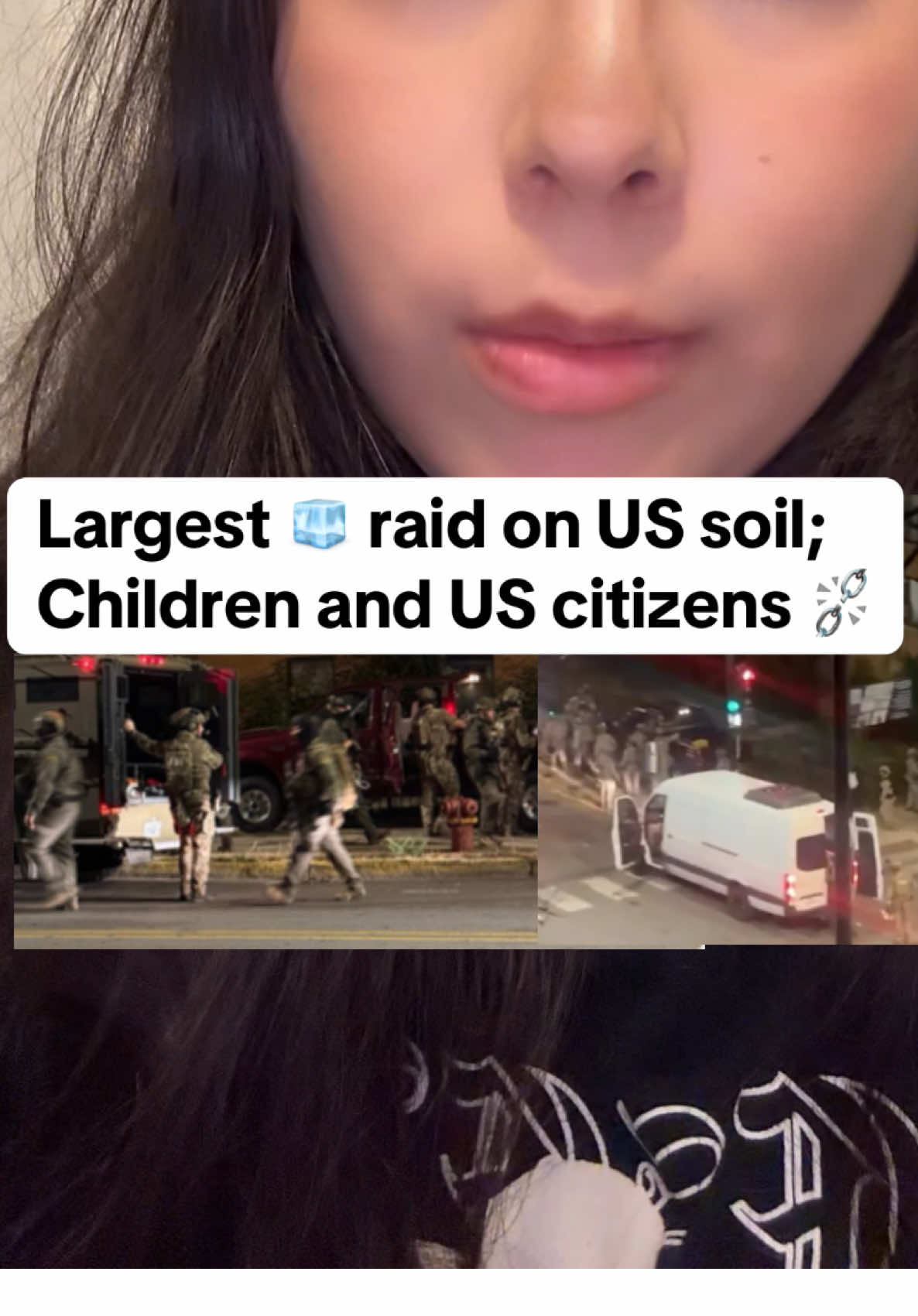 🚨 A Chicago apartment complex was raided by ICE. U.S. citizens and children were zip-tied and loaded into U-Haul vans. Families are traumatized and asking how this could happen  Full story here 👉 https://www.wbez.org/immigration/2025/10/01/massive-immigration-raid-on-chicago-apartment-building-leaves-residents-reeling-i-feel-defeated #immigrantrights #chicago #news  #CasaTikTok #tiktokpartner