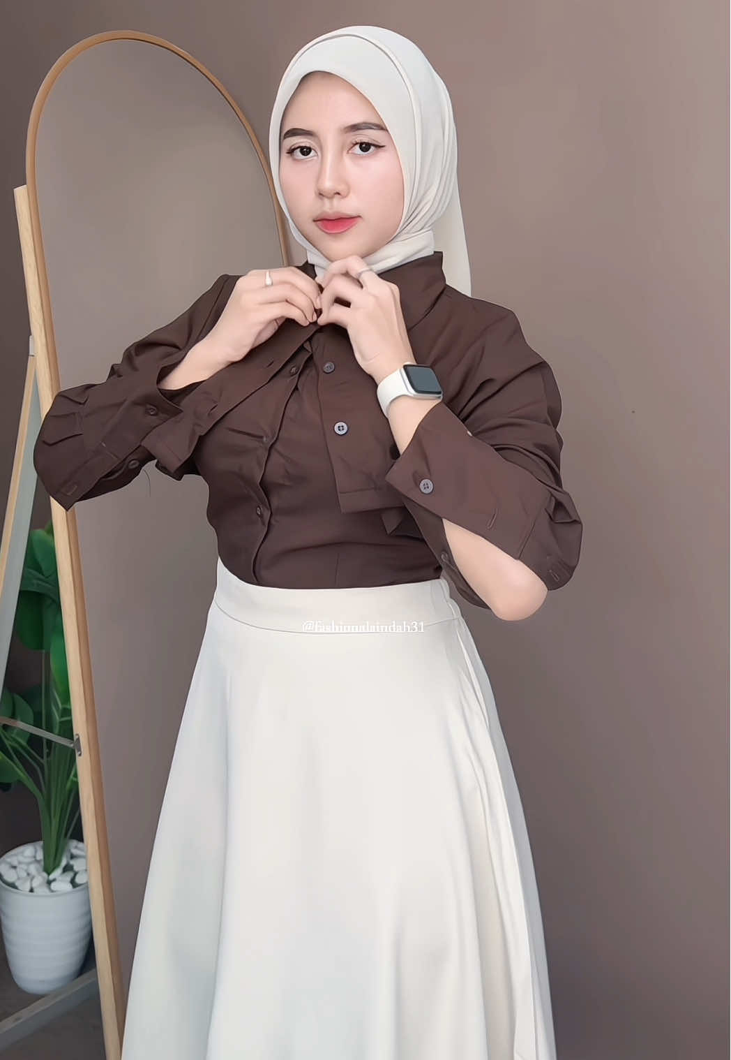 #fashionalaindah #outfit #outfithijab #kemeja #fashionhijabalaindah 