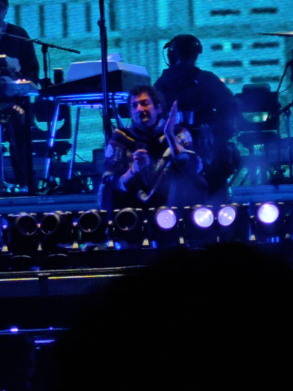 Azúl – @ZoeOficialMX en el concierto del 01 de octubre en el Estadio GNP CDMX #zoe #Zoé #Larregui #rexsexsex #azul 