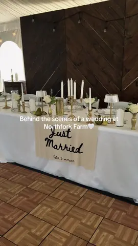 A gorgeous wedding at @Northfork Farm ! Chicagoland brides, reach out to @Emma Fran (she’s a wedding planner!!) for your wedding planning needs or to book this venue! Em, I’ve loved being your wedding planning assistant this summer 🤍🤍🤍 #NorthforkFarm #weddingtok #summerwedding #weddingplanner #weddingdecor 