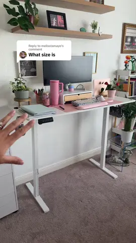 Replying to @melisstamayo  . . . #standingdesk #officedesk #homeofficedesk #homeofficeideas #desksetup 