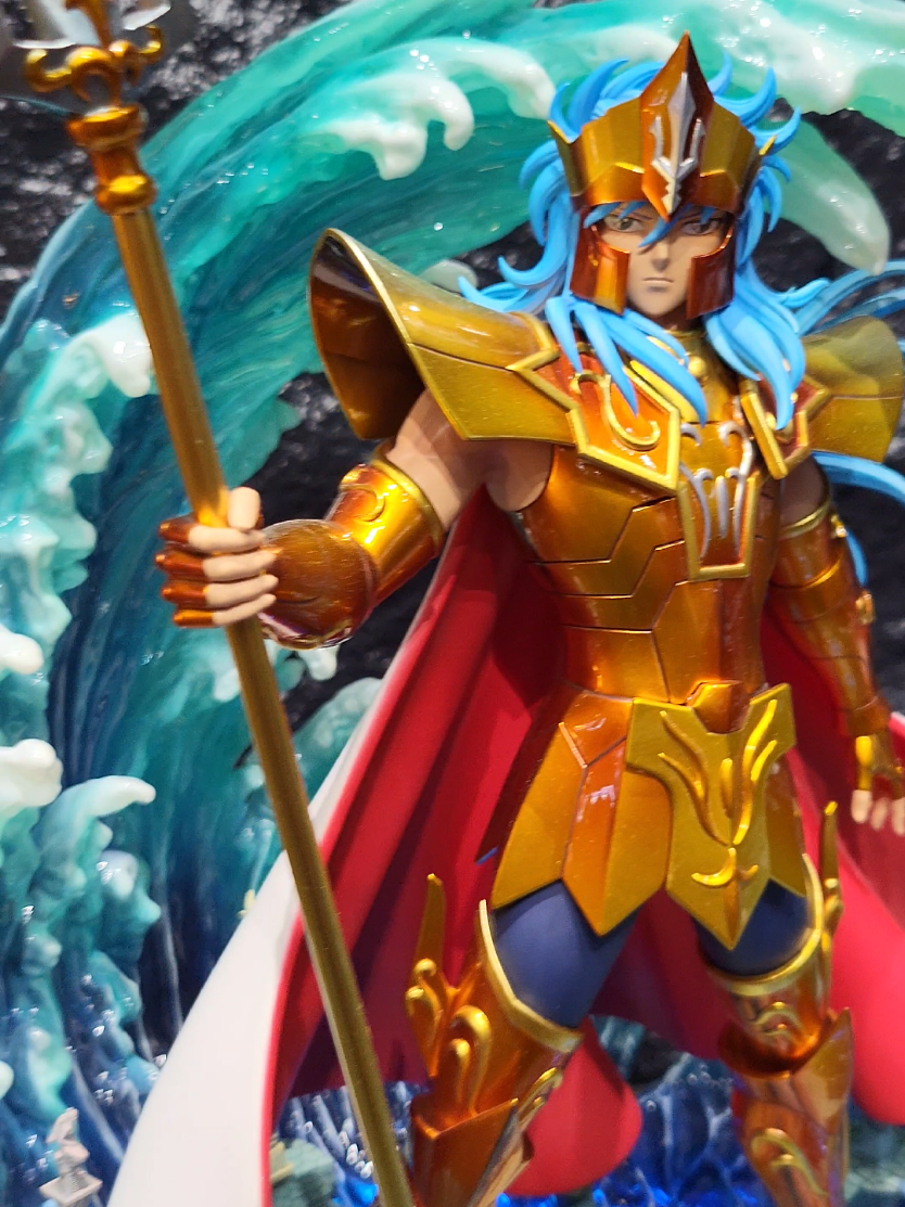 Poseidon de @jimeipalace_   #poseidon #jimeipalace #saintseiya #cdz #chevaliersduzodiaque 
