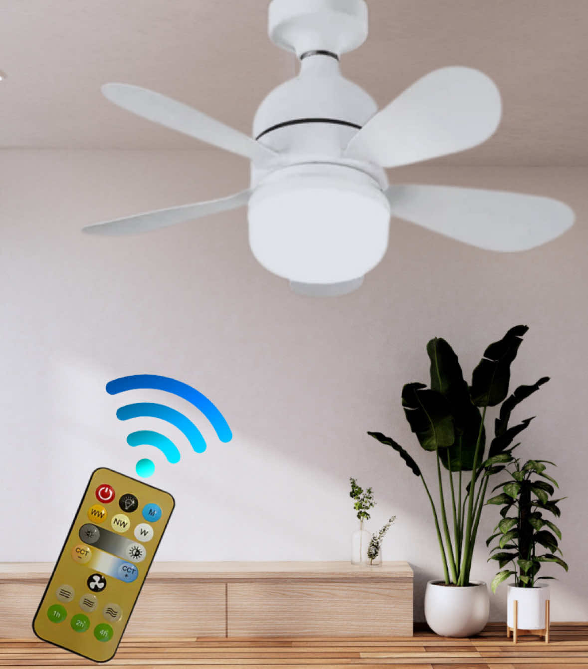 🌬️💡 Ventilador de Teto 5 Pás Flowers: silencioso, com lâmpada LED 80w, controle remoto e design elegante. 🏡✨ 👉 Conforto, iluminação e estilo em um só produto! Link: https://s.shopee.com.br/1qT737RYXN #ventilador #ventiladordeteto #teto #calor #casa 
