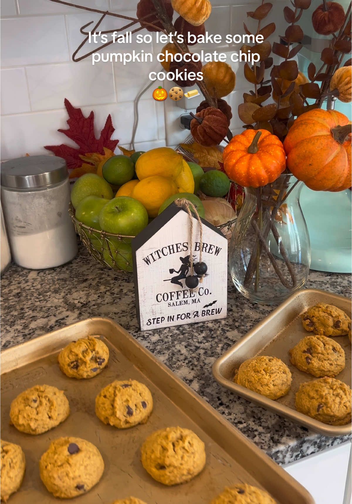 Fall baking is good for the soul 🥹🎃🍪