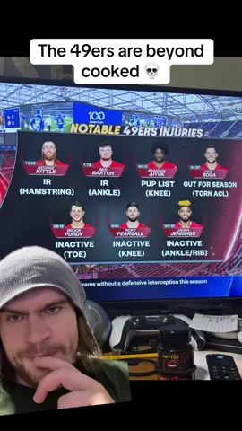 IT IS ONLY WEEK 5, HOLY CRAP 💀💀#greenscreen #nfl #football #california #fyp #49ers #rams #sports #cardinals #srahawks 