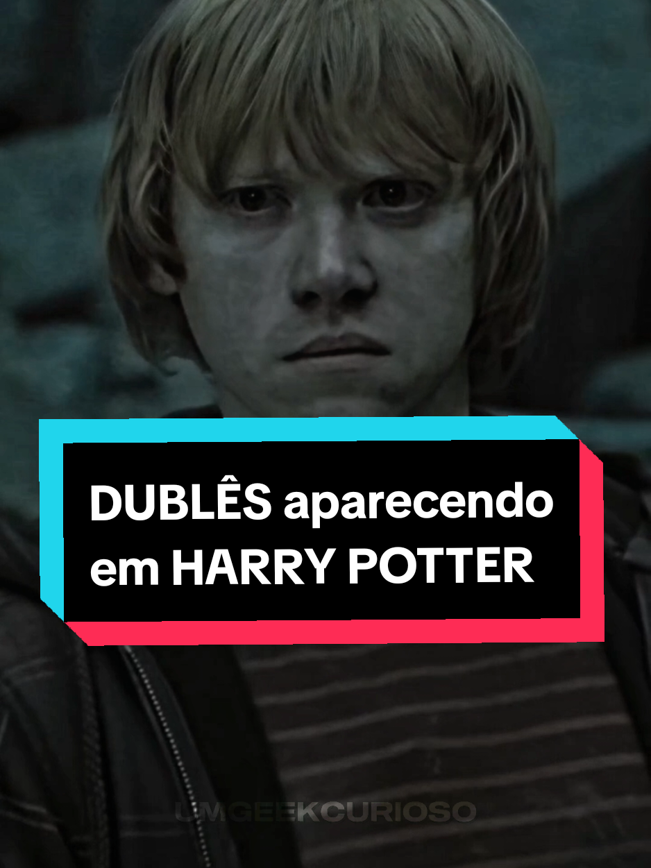 DUBLÊS aparecendo em HARRY POTTER #harrypotter #ronweasley #severussnape #hagrid 