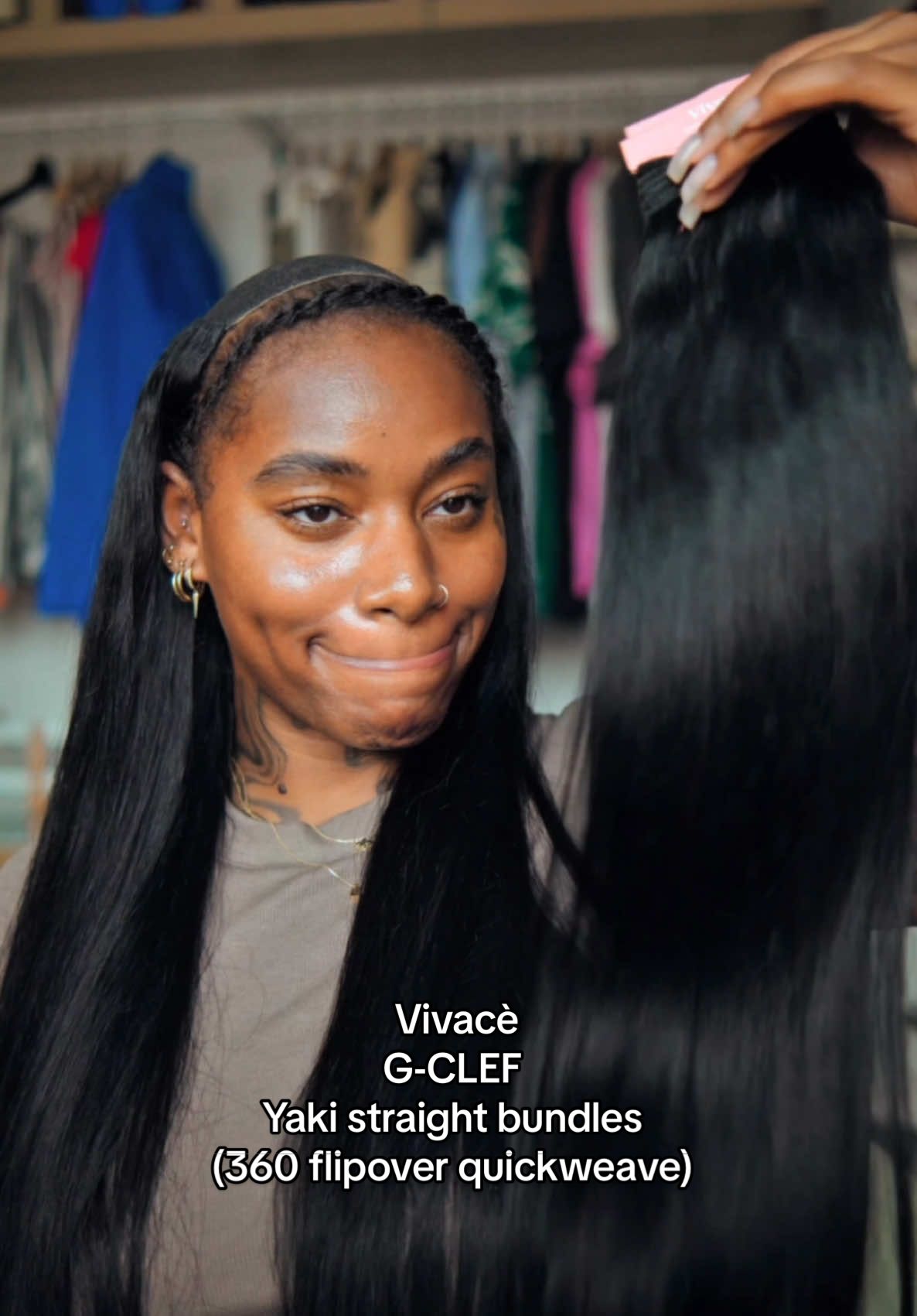 360 flipover quickweaves can be tricky for us fine hair baddies but I’m here to help! To avoid any tracks showing, the track placement needs to be strategically done and this video breaks it down TO THE TEA 🍵. The hair used today is from vivace in their G-clef collection which is a more affordable line. The yaki straight texture matches my 3c4a texture perfectly. I got 2x22” & 2x24”. You can find these bundles at your nearest beauty supply and this video pairs as the perfect follow along tutorial. Hope you learn something new. Stay tuned, enjoy. Xoxo Mama Fairyy ✊🏾🧚🏾‍♀️ @Vivaceusa_official  #laurasiaandrea #explore #fyp #blackgirl #5k #viral #laurasia_yt #laurasiaandreapcos #pcos #flipoverquickweave #360quickweave #gclef #vivace #beautysupplyhair #styledwithvivace #humanhair #premiumhair 