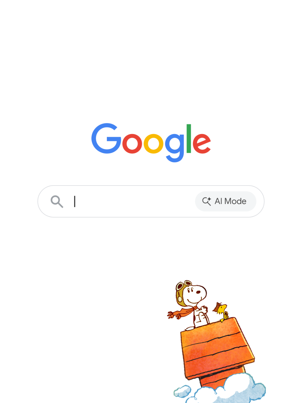Here’s to 75 years of Snoopy, Woodstock, and the rest of the Peanuts gang. To celebrate, type “snoopy” or “peanuts” into Google Search.