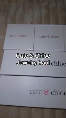 Cate & Chloe Jewelry haul 😍 #jewelryhaul #fallfashion #tiktokshopcreatorpicks #fashionfest 