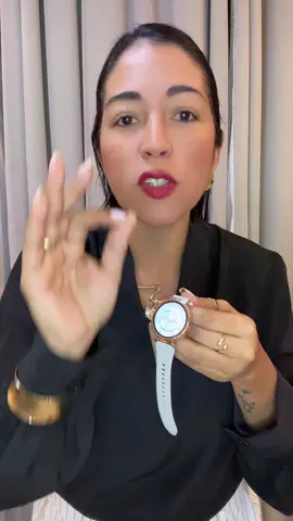 Relógio que é uma verdadeira joia #tiktokshop #mulheres #smartwatch #aurafit 