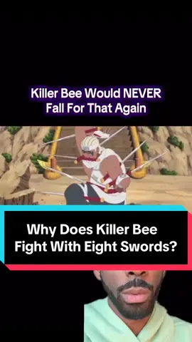 Maybe a light novel explained it and I missed it lol let me know below! #fyp #naruto #killerbee #sasuke #anime 