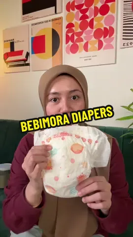 another day, another new diapers to try on Nadir☺️🫰🏻 #bebimora #diapers #barangbaby 