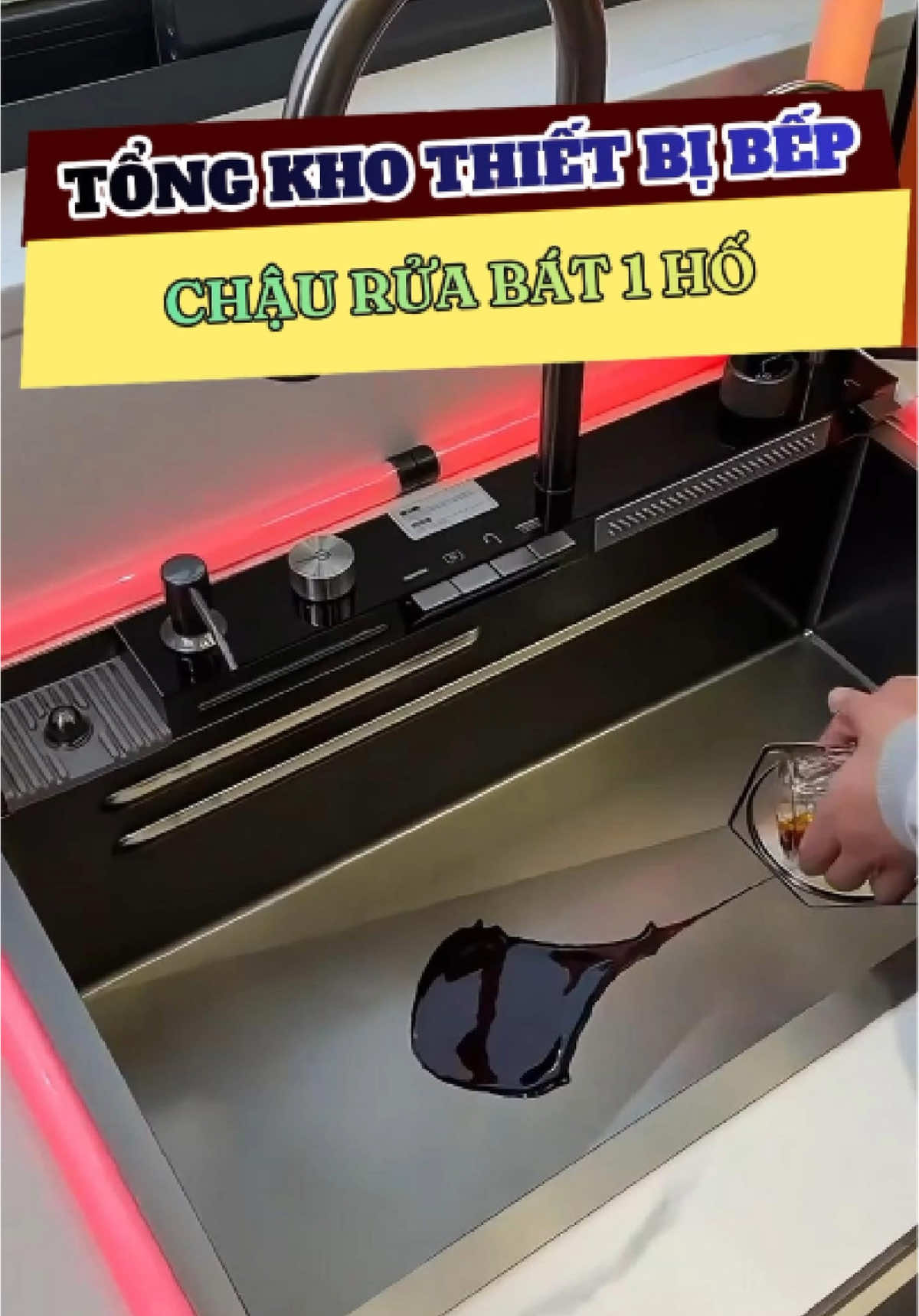 Chậu hot nè mọi người #cmthanhdat #chauruabatthongminh #thietbibep #chauruachen #chauruabat5phim 