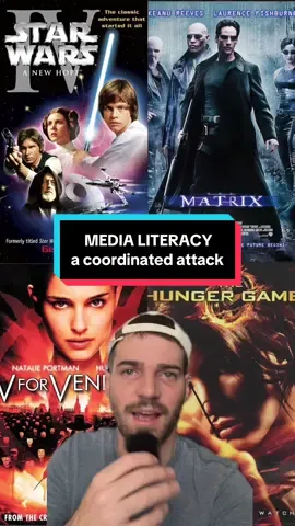 The manipulation of movies… Media literacy is going down the drain quickly but this is all part of the plan. They want to destroy media literacy, they want to promote anti intellectualism, they want to radicalize… they recognize that movies have the power to free our minds and give us a new perspective and they want to destroy that so we stay in the dark #movies #media #analysis #movietok #film 