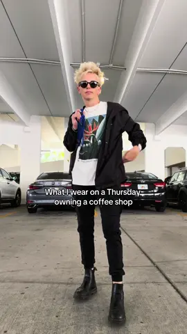 Thursday Fit Check #lgbtq #coffeeshop #streetwear #thirstythursday #fitchecks 