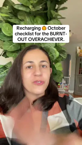 Recharging checklist for the stressed out, tired, burnt-out, overachiever in corporate, who just wants to rest or at least feel less stressed.  If you are struggling from burnout while working in your corporate 9-to-5 job, here are three things you can do in October to help you feel less stressed at work and at home, and have better work-life balance, as we go into the holiday season!  Let me know in the comments, what are some things you are planning to do this October to rest and recharge?