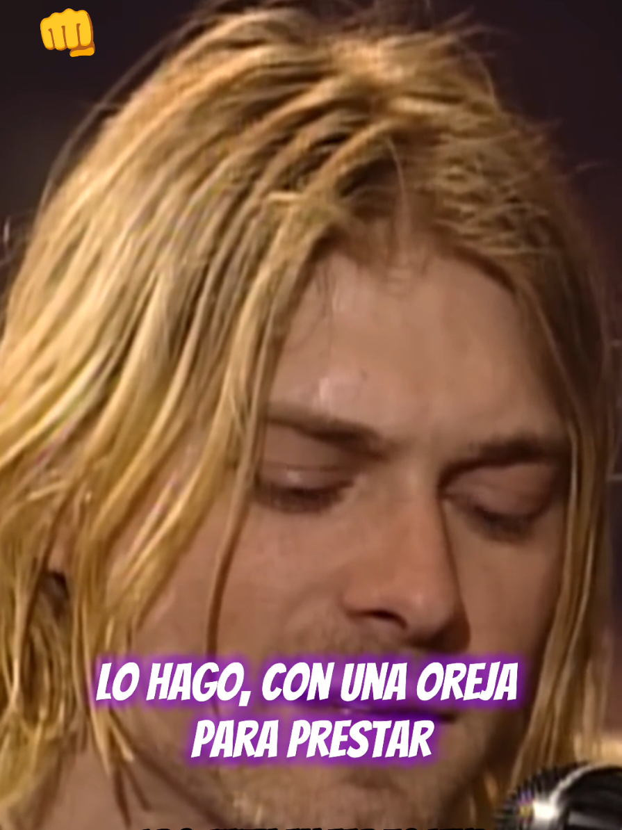 ✨ Nirvana – About a Girl (MTV Unplugged, 1993). Kurt Cobain en su lado más íntimo y vulnerable 💔 #davis6620 