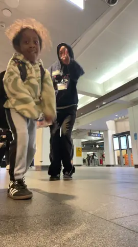 Baby boy😭💙 At the end it looks like he was about to go in lol #australia #trainstation #traveltiktok #hittaforareason #fyp
