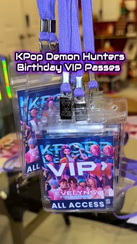 the cutest party favor/handout for your Kpop Demon Hunters Party💜🪩✨ #kpopdemonhunters #birthdaypartydecor #kpopdemonhuntersbirthday #partyfavors #kpopdemonhuntersedit 