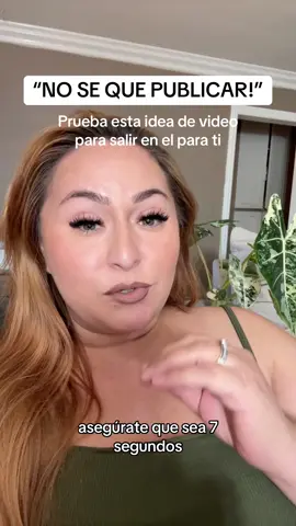 Si no sabes que publicar trata de publicar un video de 7 segundos con un sonido en tendencia #trendingsound #trendingaudio  #smallcreator #tiktoktips #tiktokgrowth 