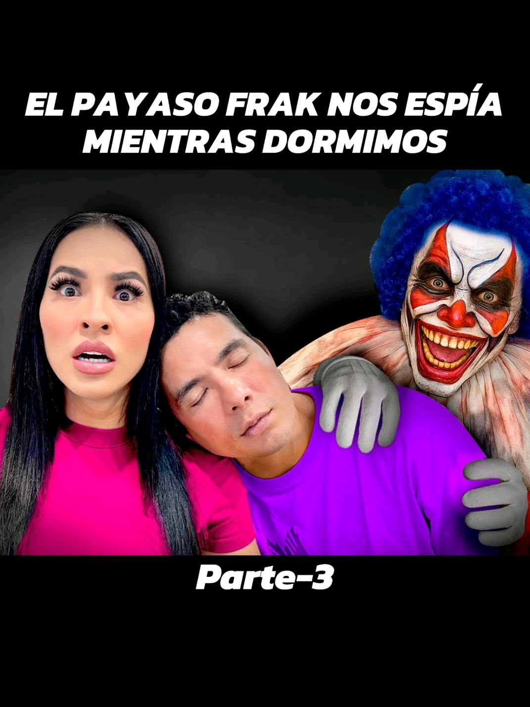 EL PAYASO FRAK NOS ESPÍA MIENTRAS DORMIMOS #dormimos #karlabustillos #payaso #frak #espia 