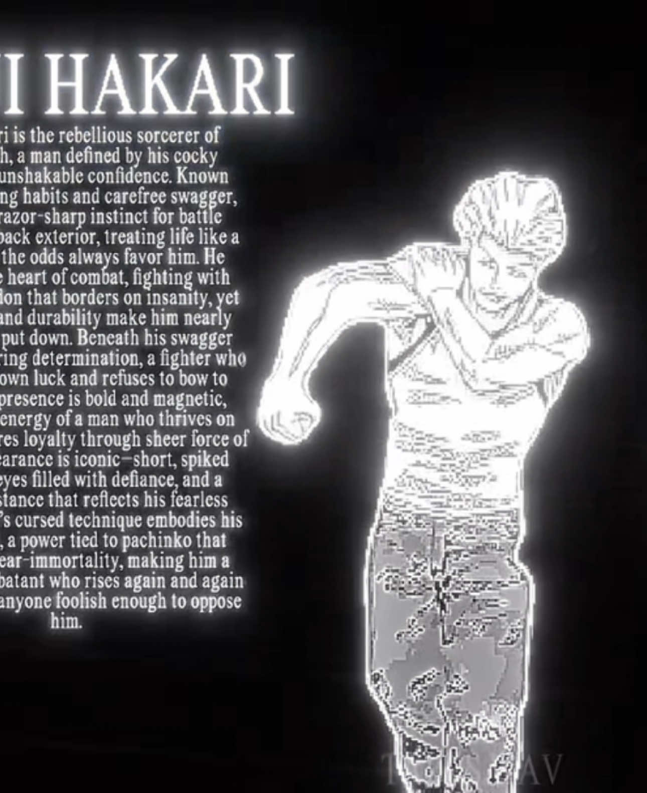 HAKARI || a little bit different, but I hope you guys like it 😂 thanks for the recent support 🖤 #hakari #jujutsukaisen #domainexpansion #jjk #animeedit 