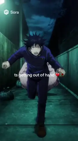 Megumi slander is tolerated 🙏 #jjk #jujutsukaisen #sora2 #unemployed 