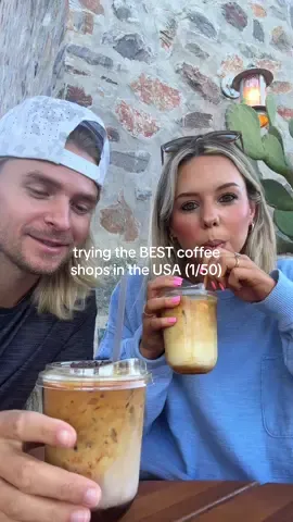 This is gonna be such a fun series! ☕️ Starting off REALLY strong in Arizona (1/50), with a delicious fall menu!! Please let us know your fav local coffee shops in your state and hopefully eventually we can visit them!! 😍☕️✨ #coffeetok #coffeeshop #coffeetiktok #scottsdale #phoenixarizona 