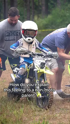 His happy place 🏁 #moto #motofam #motomom #motodad 