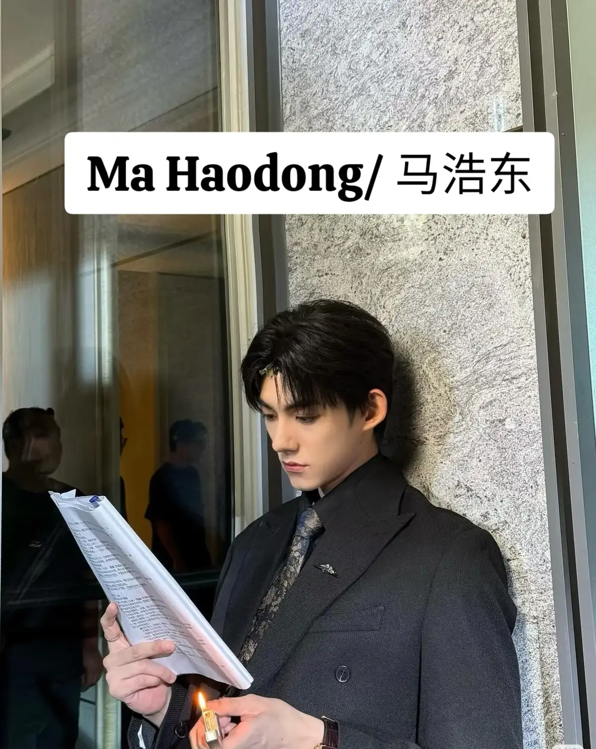 dia tuh sebenernya aktor long drama kalau nggak salah wey tapi gw lupa judulnya. ada yang taukah? #mahaodong #aktorchina #shortdrama #fyp #shortdramachina 
