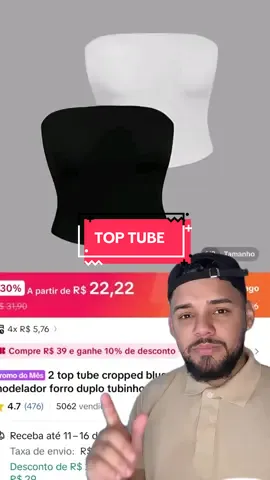 Top tube barato #top #cropped #tiktokshop 