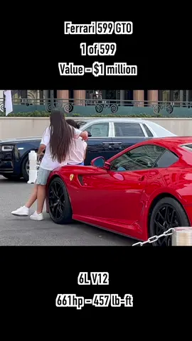 Tourists sitting on a $1 Million Ferrari 599 GTO in Monaco 🇲🇨 what would you do in this situation? 😖 #ferrari #monaco 