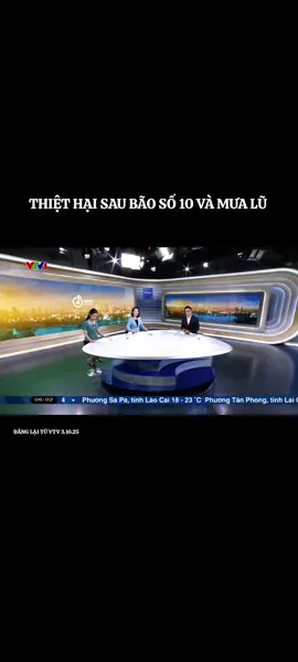 THIỆT HẠI SAU BÃO SỐ 10 VÀ MƯA LŨ  #tintuc #vtv #tiktok #vietnam #thoisu 