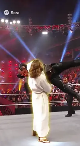 Jesus wins#WWE #wrestling #ai #sora 