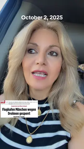 Russian drones near Germany? What is going on?