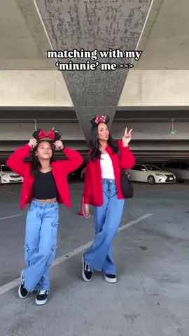 Throwback to our mommy & daughter Disney day! @Disney Parks #disneyland #disney #minniemouse #twinning #motheranddaughter 