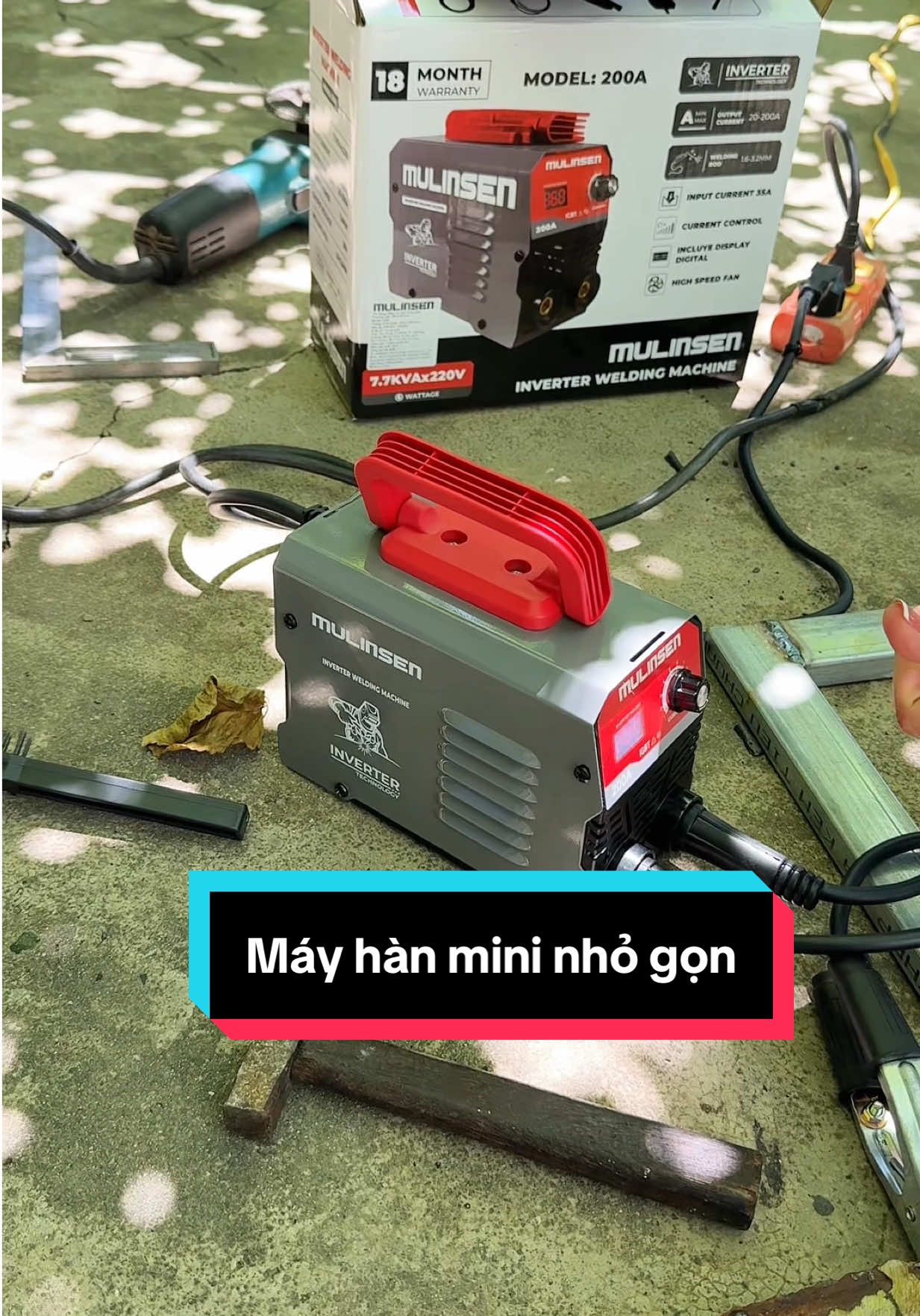 Máy hàn mini nhỏ gọn xách tay thì dễ dàng mà giá lại rẽ#tranhongstore #mayhan #mayhanmini #mayhangiadinh 