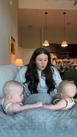 And they never have a straight answer for me 🧐 #MomsofTikTok #momlife #twinmom #babies 