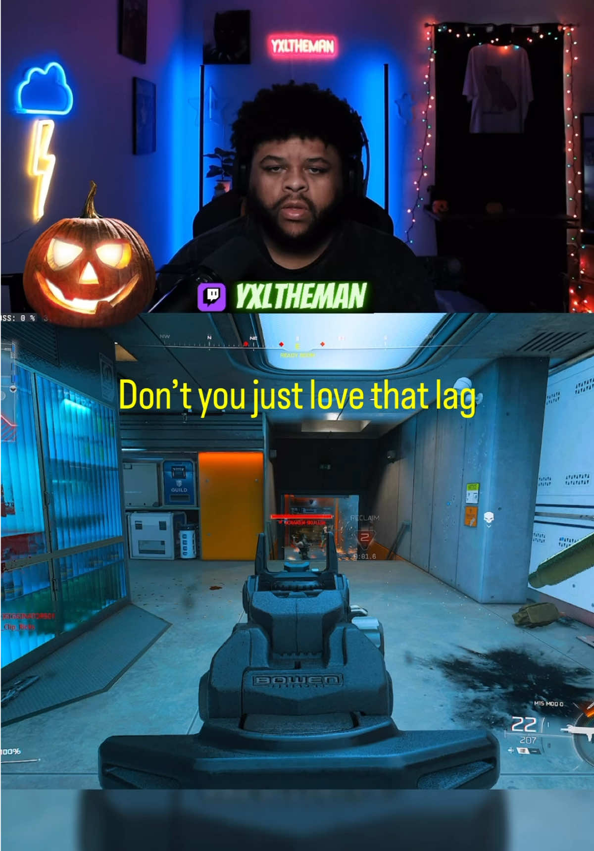 Black ops 7 lag is out of this world I can’t deal 😭🤣 