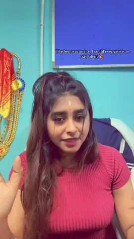 Silent is the best treatment 🔇#feltcute #lovingmyself #silentisbetter #justforfun😂😂 #fyppppppppppppppppppppppp 