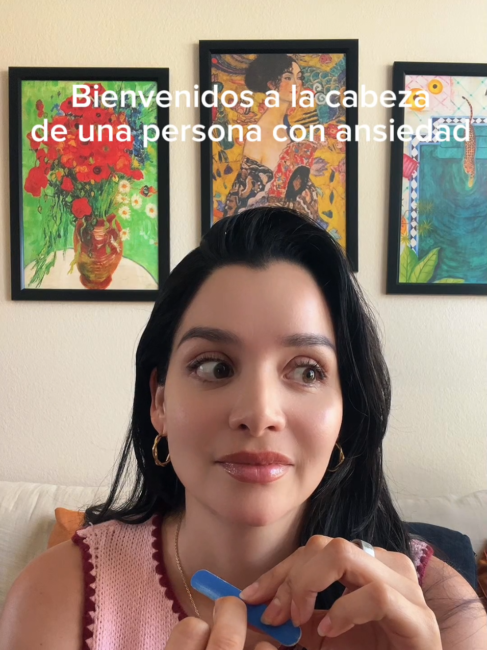 Bienvenidos a la cabeza de una persona con ansiedad.  #anxiety #fyp #viral #mindfulness #ansiedad 