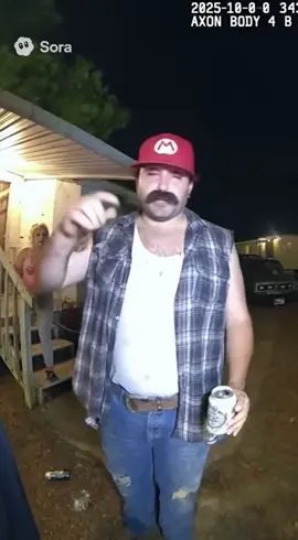 Mario Domestic Dispute #bodycam #viral #sora #gpt 
