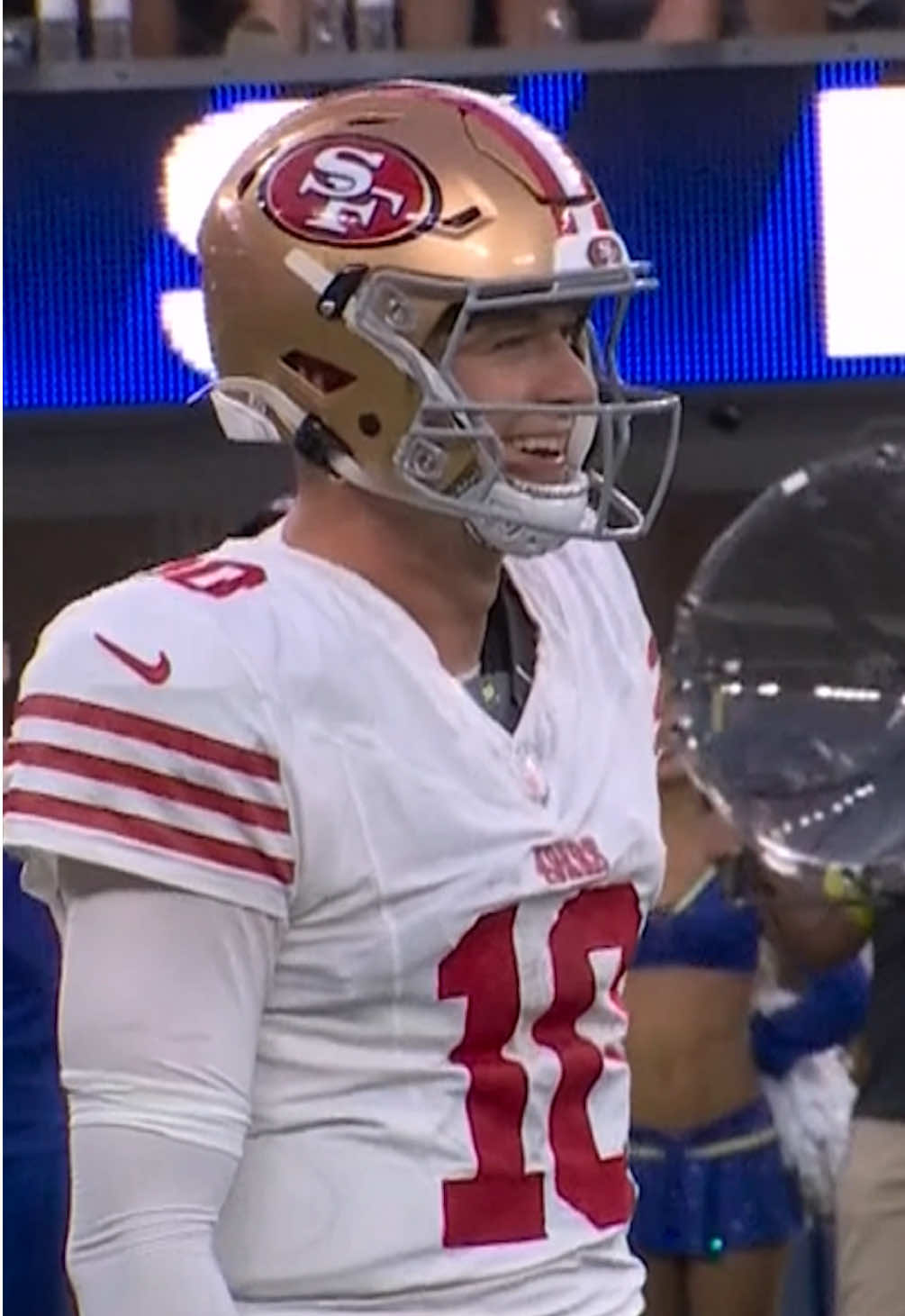 Mac Jones will take your lunch money #nfl #49ers 