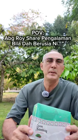 Abg Roy Share Pengalaman Bila Dah Berumur Ni…” #royazman #ustazabdullahkhairi #susukambingmoringa 