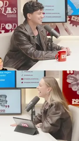 E é?🤣 #LéoFogueteNoPodDelas #fyp #CortesPodcast