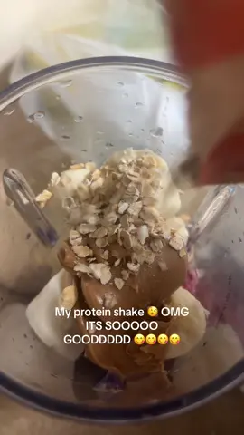 My protein shake sooooo good #protein #shake #proteinshake #workout 