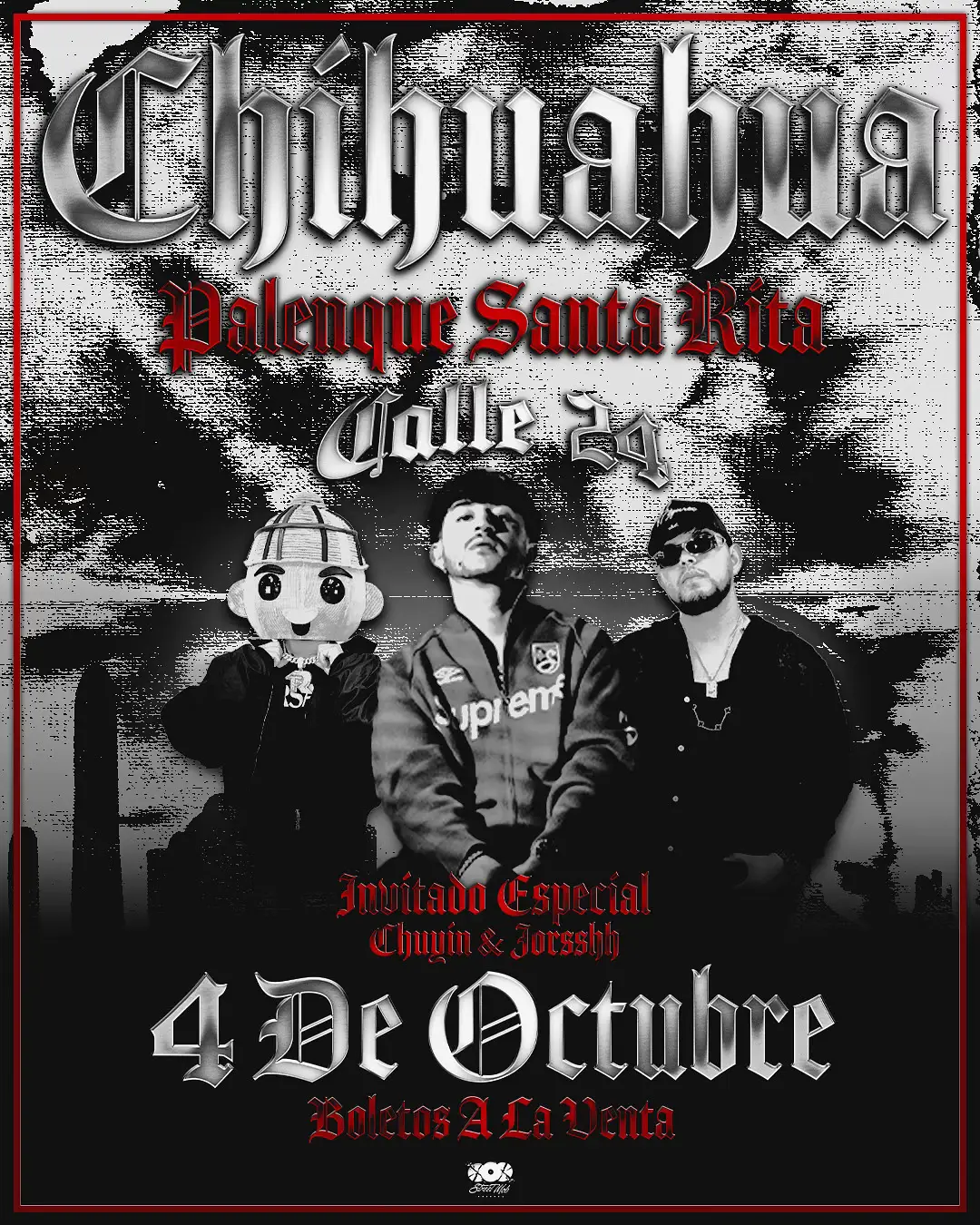 ES ESTE SÁBADO CHIHUAHUA🎶 QUEDAN POCOS BOLETOS 🎫 @Calle 24 @El Chuyin @Jorsshh 