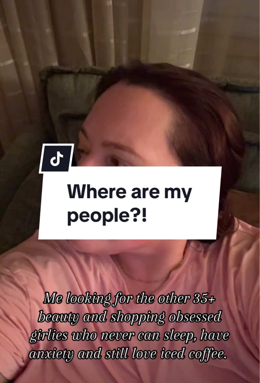 ✨Me at 2AM: scrolling, shopping carts full, iced coffee in hand, pretending my anxiety isn’t real 🙃☕🛍️ Where are my other 35+ beauty-obsessed, skincare hoarding, Sephora/Target/Amazon girlies who can’t sleep but still somehow function on vibes, dry shampoo & lip gloss?? #BeautyTok #over35club #shoppingaddict #insomniatiktok #anxietygirlies 